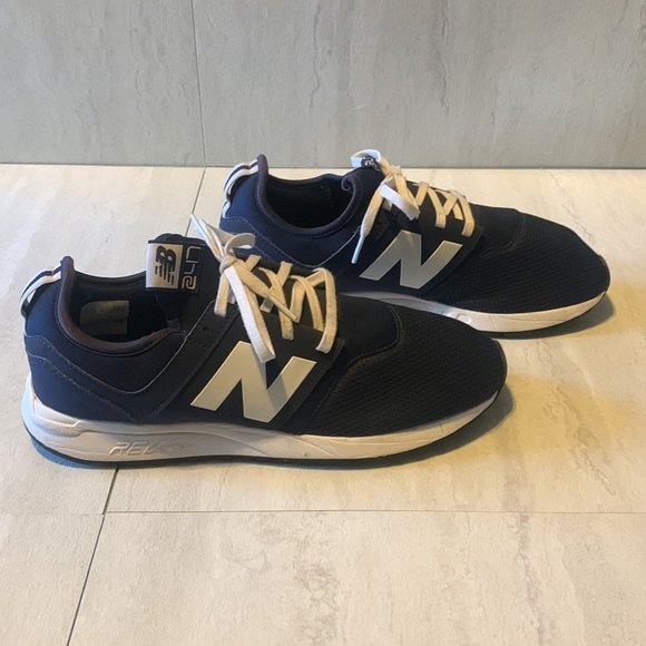 New Balance 247 Navy White Running Athletic Shoes Sneakers Men\'s 8.5D Walking main image 11